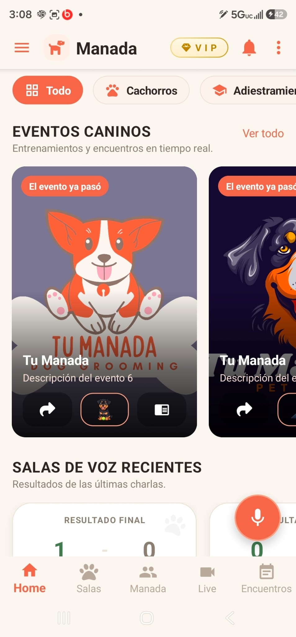 Transmisión en vivo